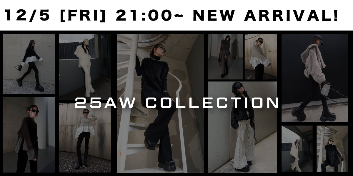 12/5(FRI) 21:00~ <br>NEW ARRIVAL!!