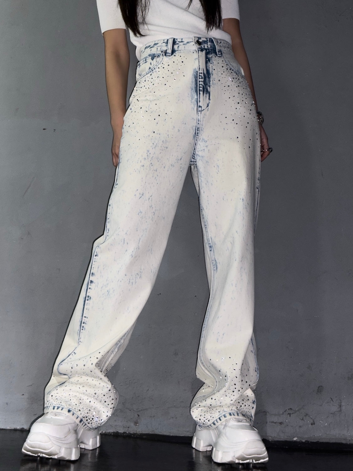 グラデストーン ストレート DENIM