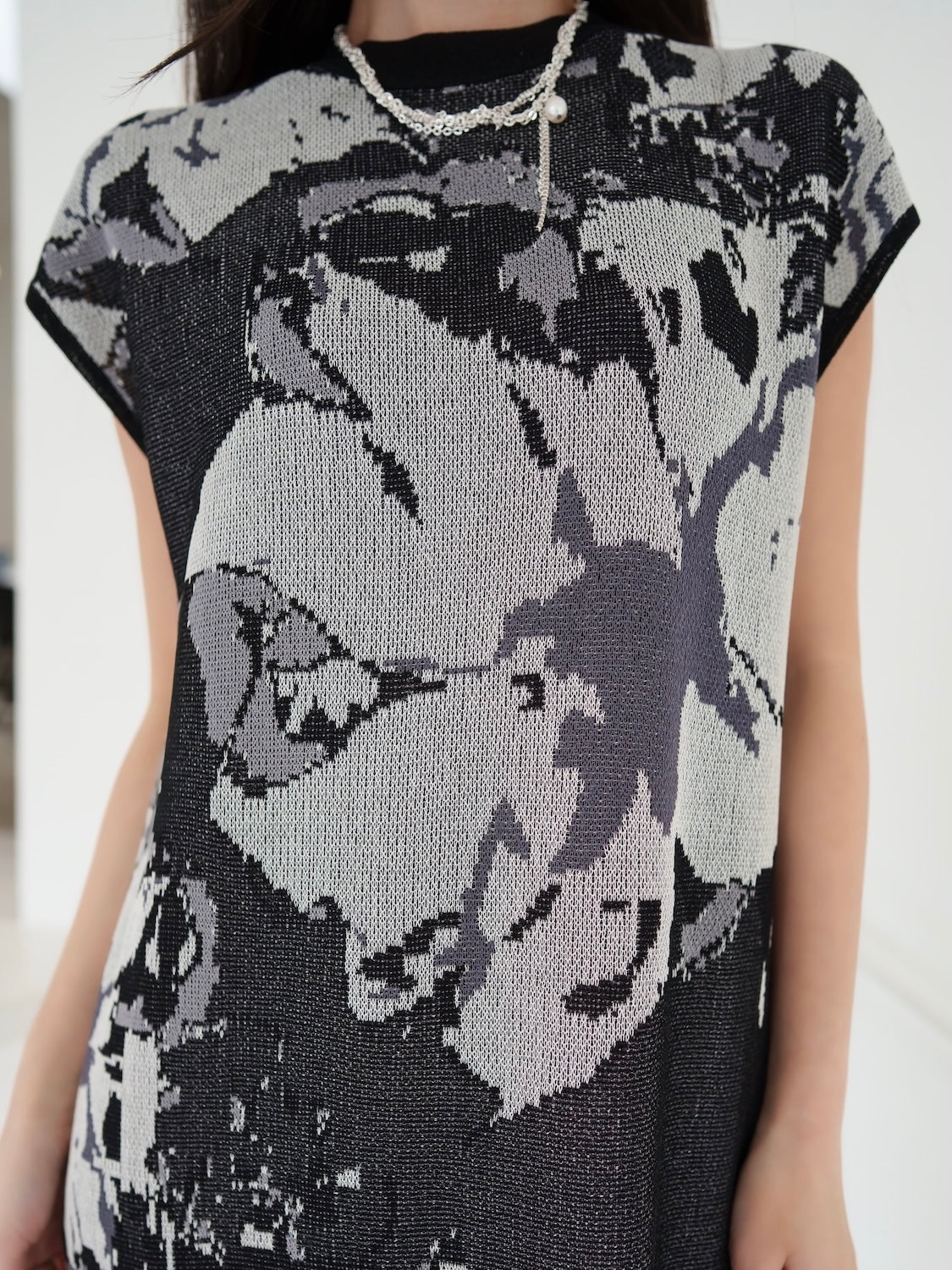 Flower Summer KNIT Dress