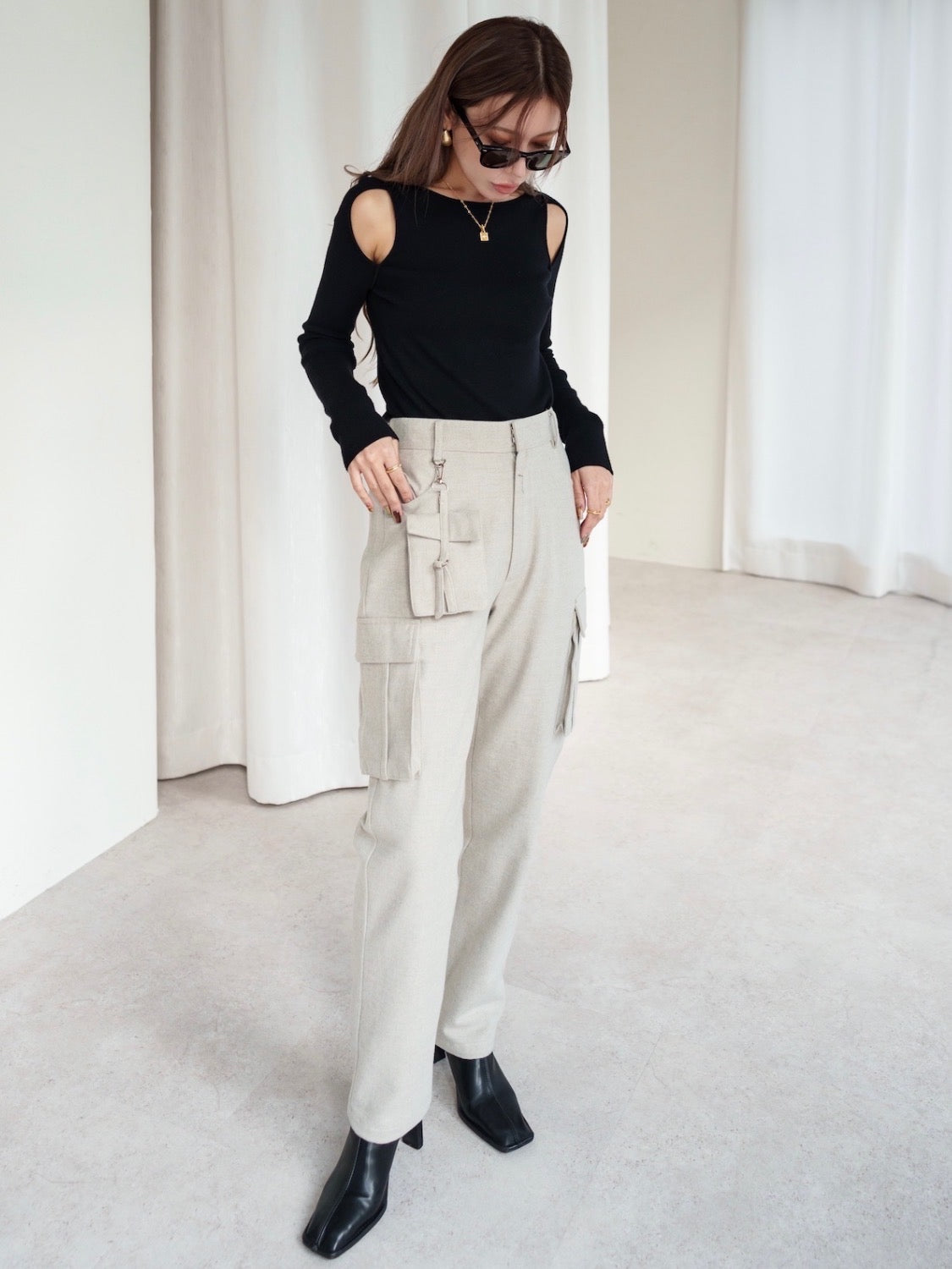Wool Cargo Pants
