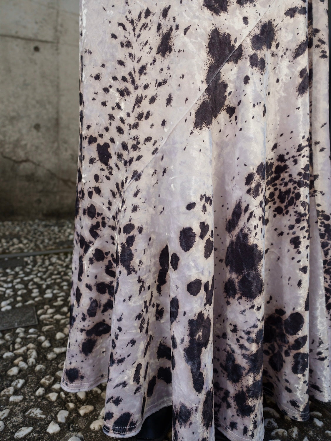 レオパード CRASH VELOUR マーメイドスカート