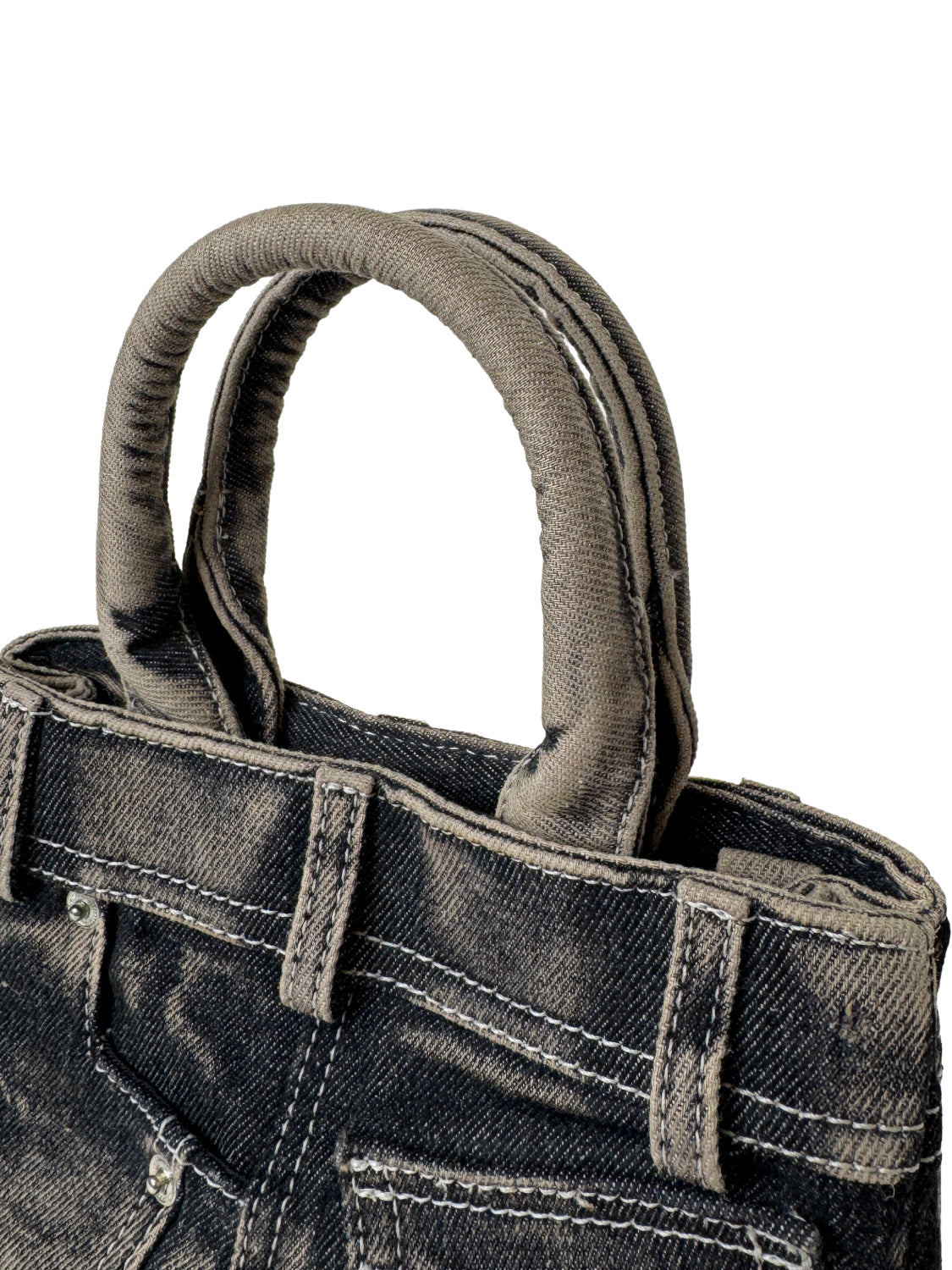 DENIM ミニ トートバッグ