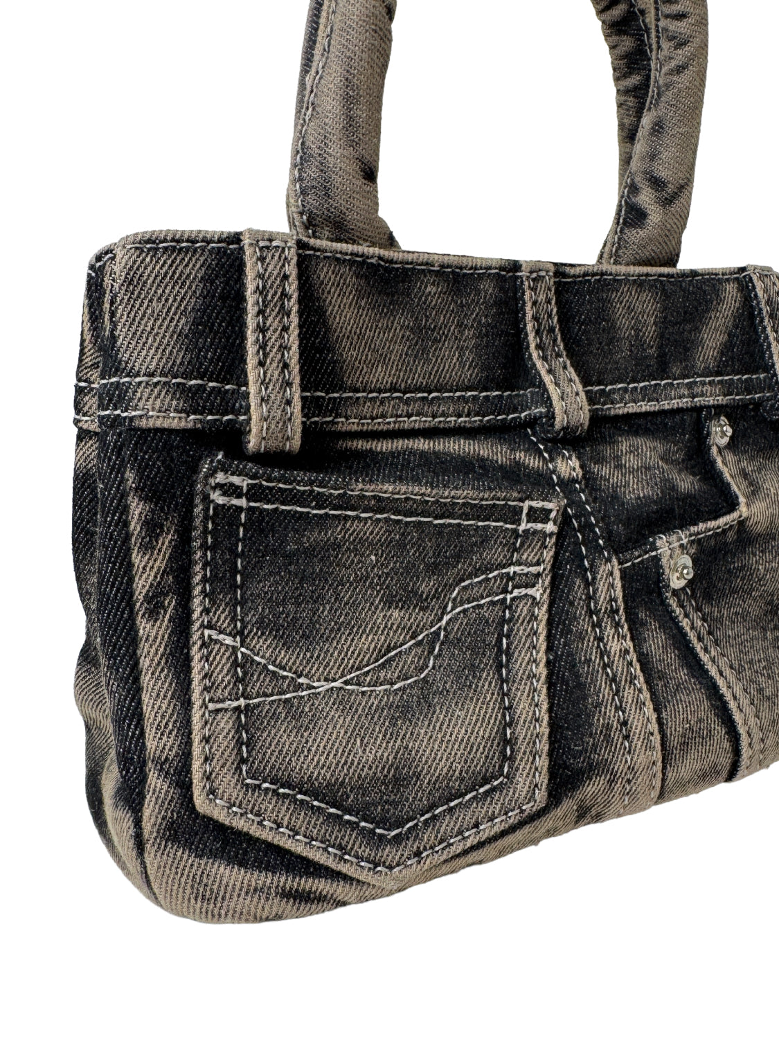 DENIM ミニ トートバッグ