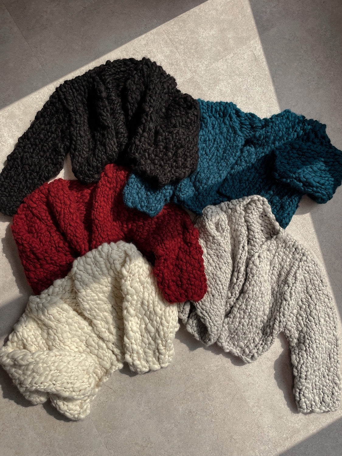 ビッグスラブ クロップド Cardigan