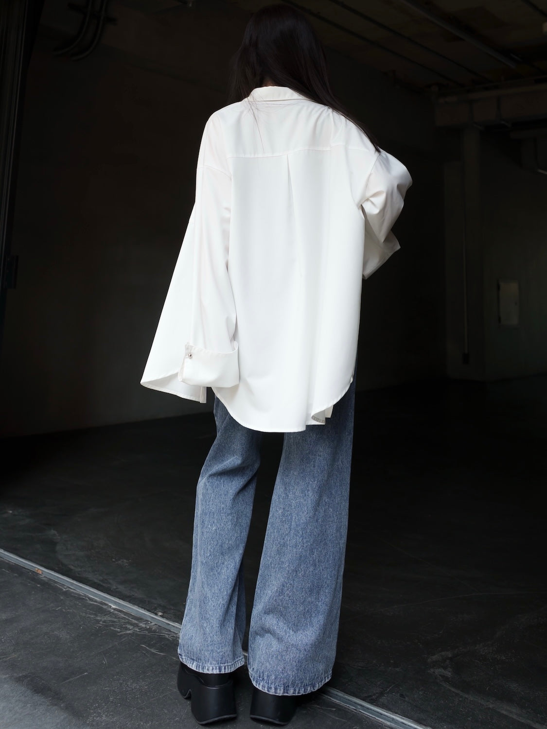 カフスボタン オーバー SHIRT