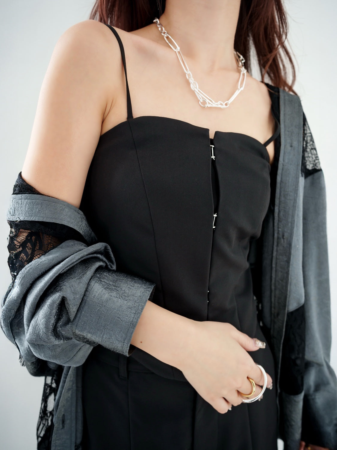 Front Hook Corset Bustier