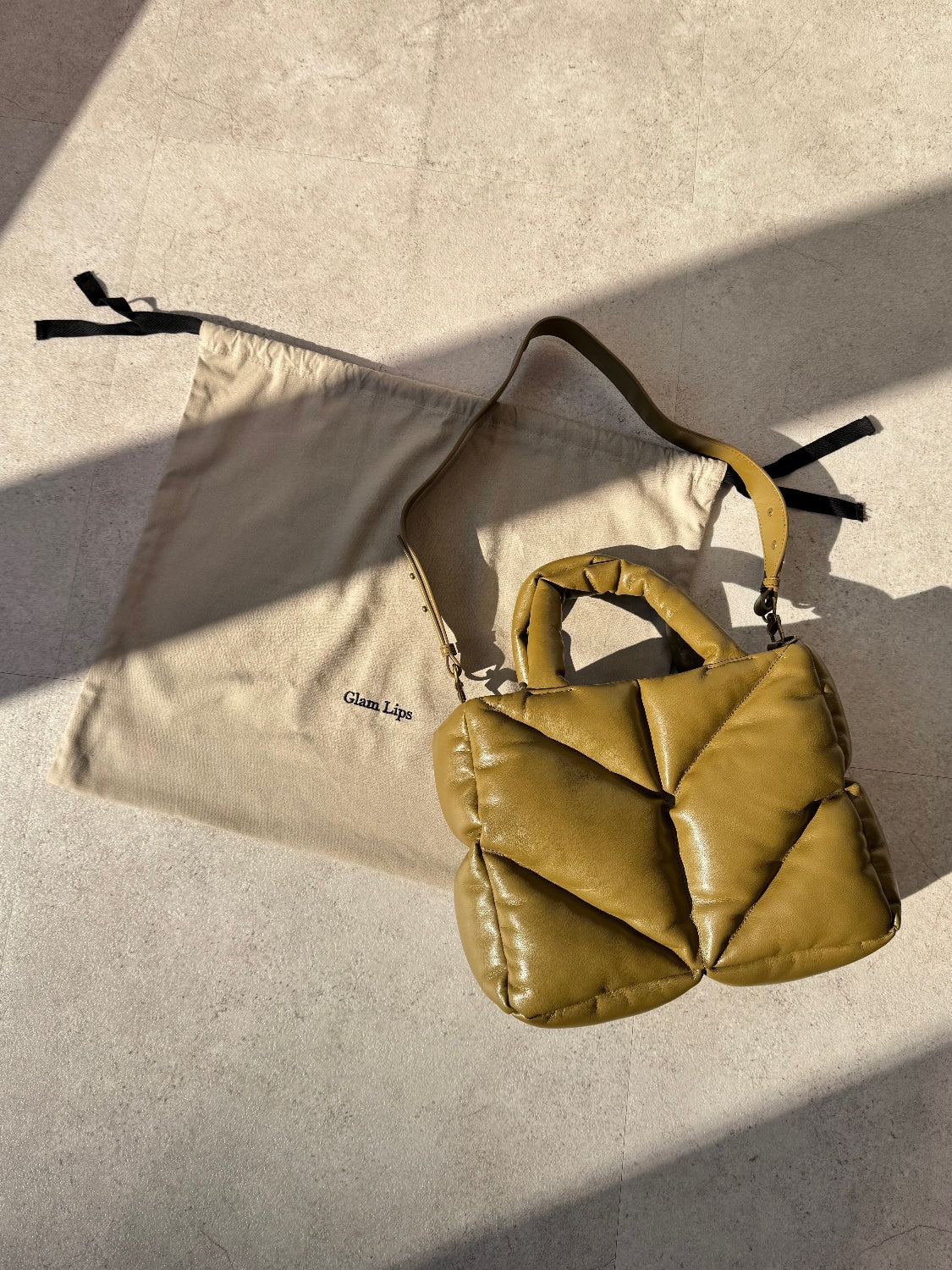 Small Quilted Leather Handbag