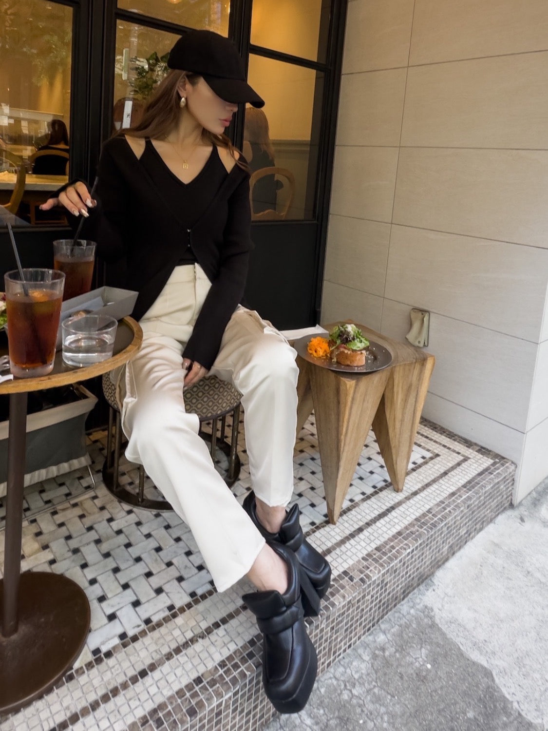 Padded High-heel Loafers