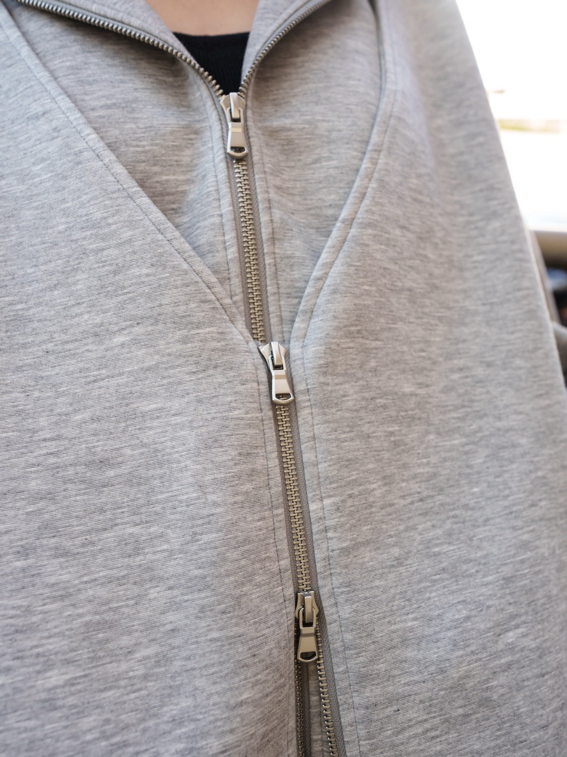 Layer Zip Hoodie Setup