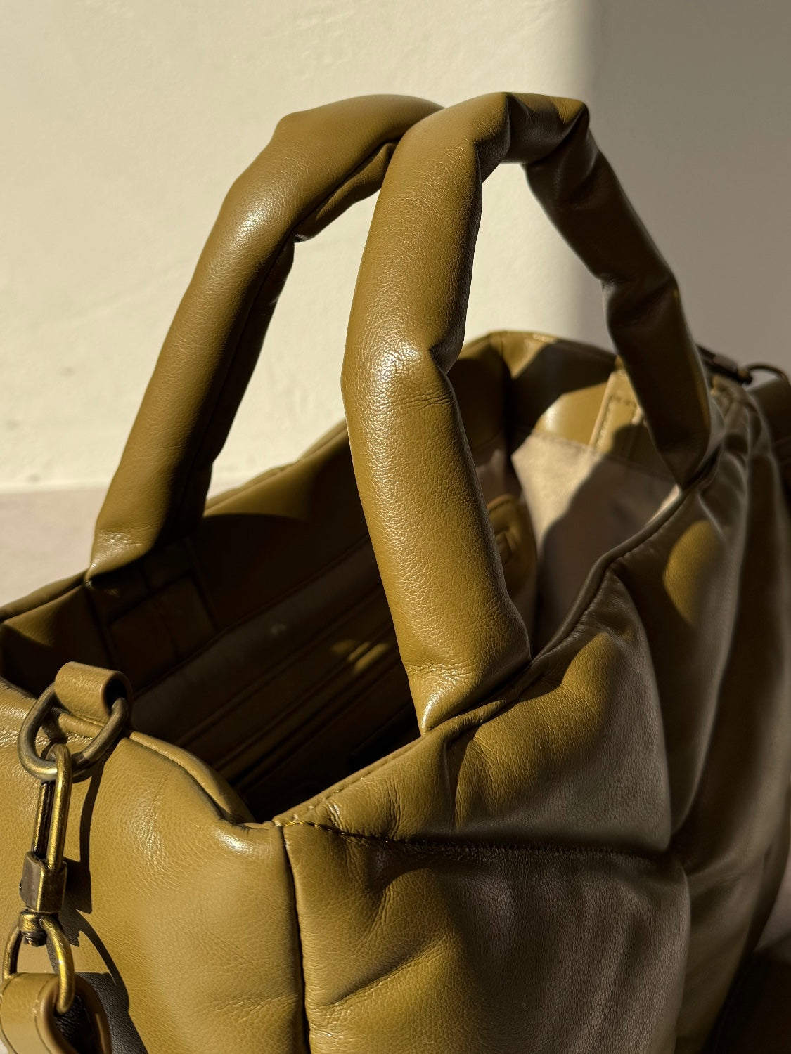 Small Quilted Leather Handbag