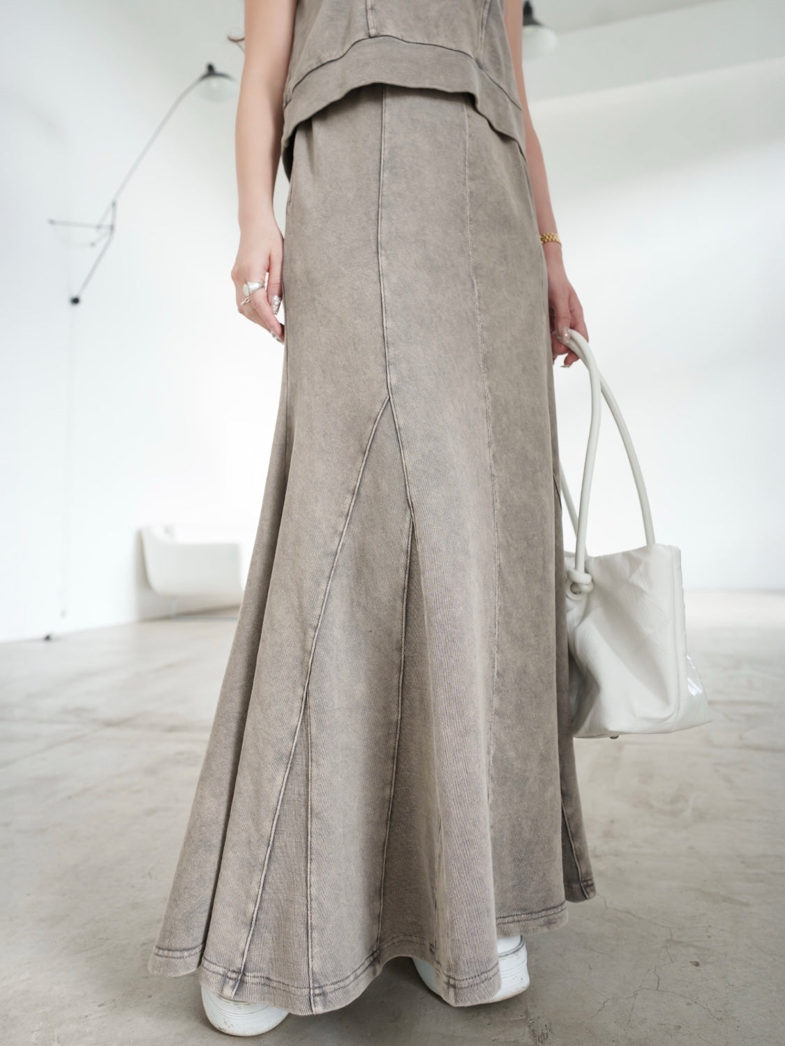 Pigment Sweat Mermaid Skirt Set-up