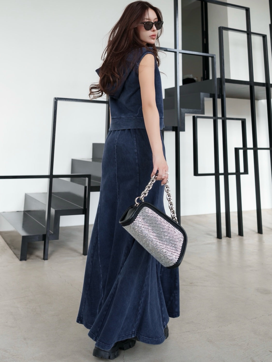 Pigment Sweat Mermaid Skirt Set-up