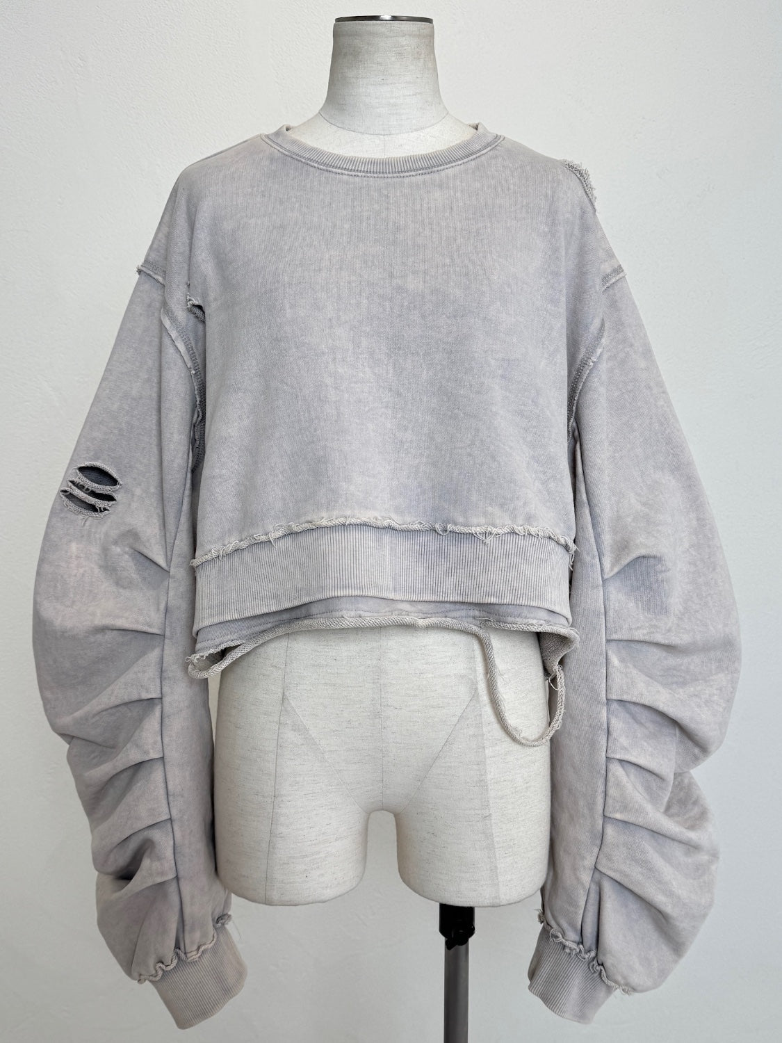 ピグメント Short ダメージ プルオーバー