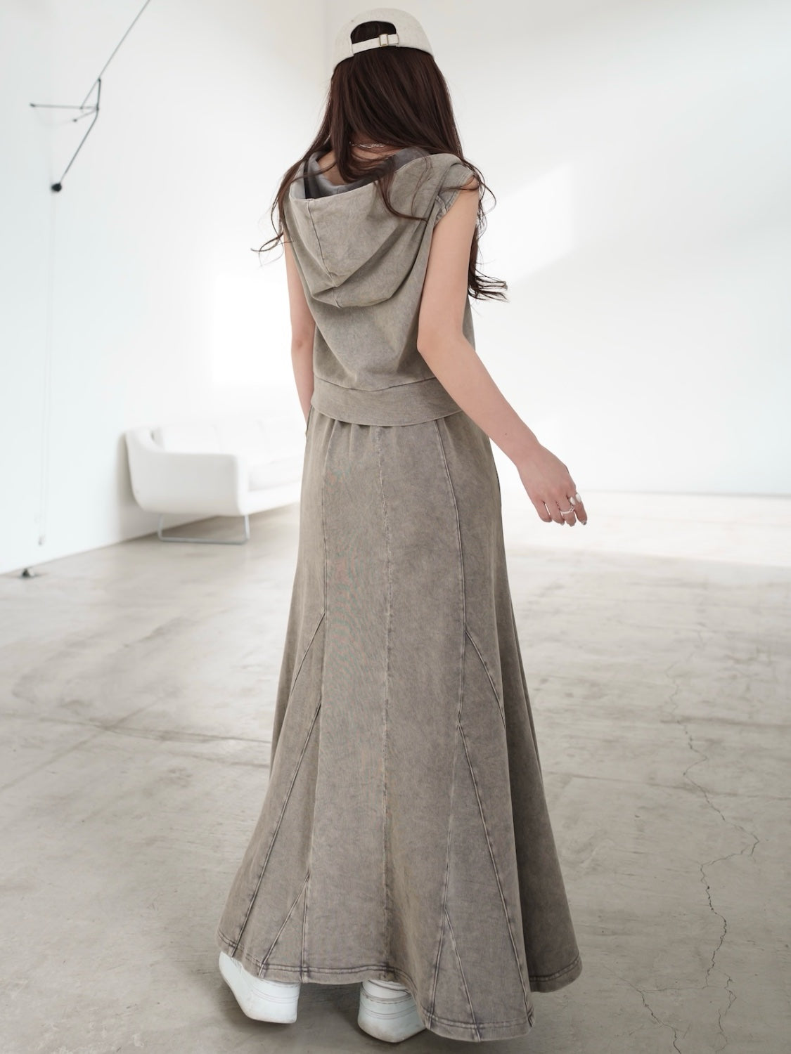 Pigment Sweat Mermaid Skirt Set-up