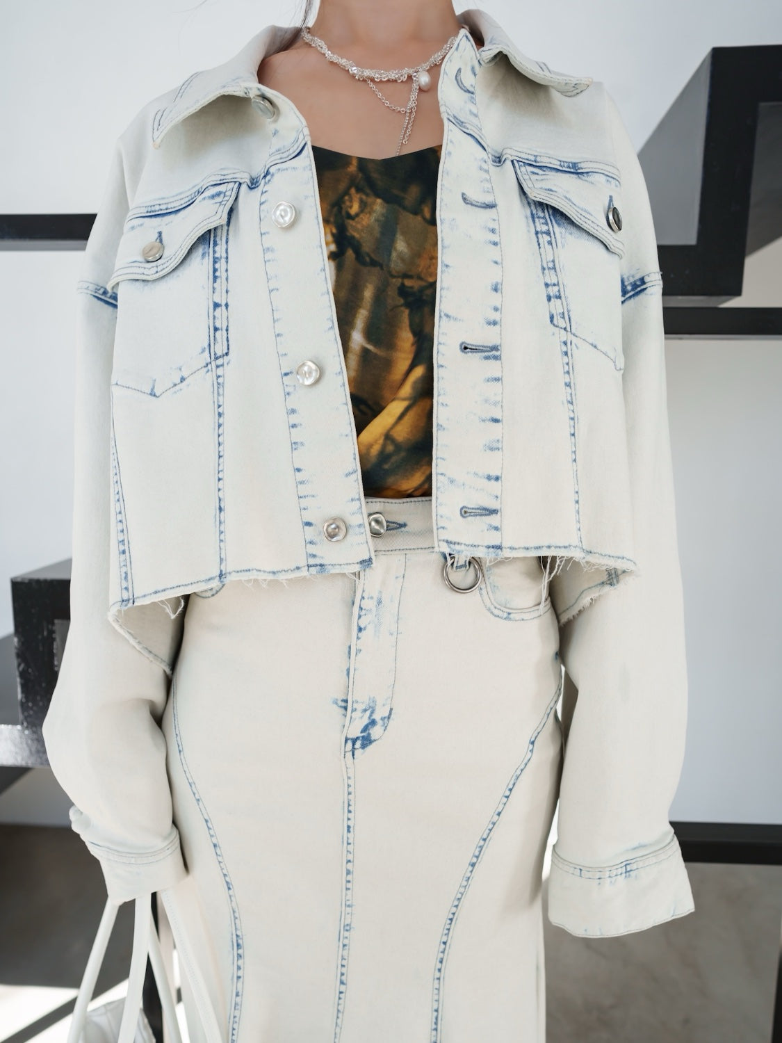 マーメイド DENIM スカート