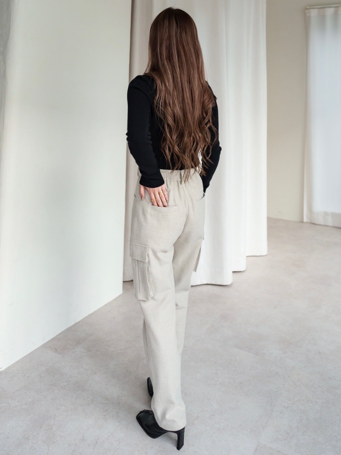 Wool Cargo Pants