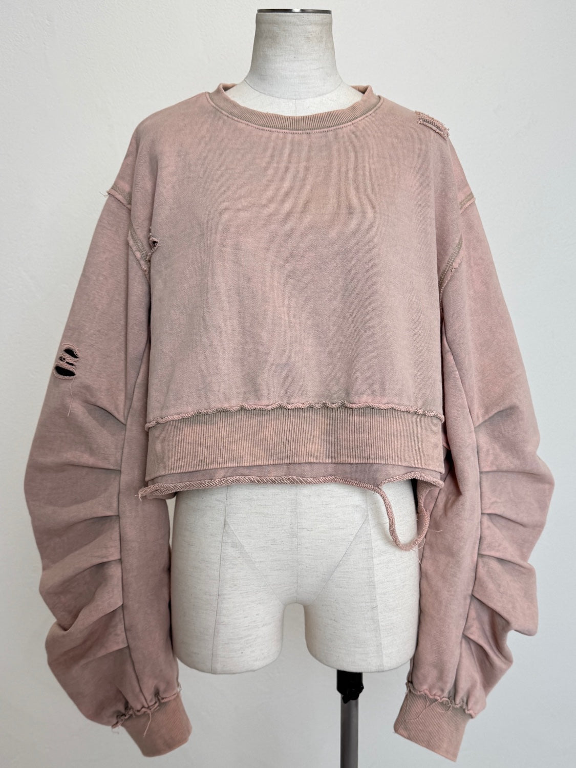 ピグメント Short ダメージ プルオーバー