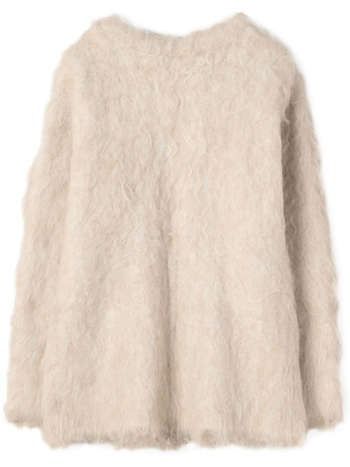 Wool Fur Cardigan