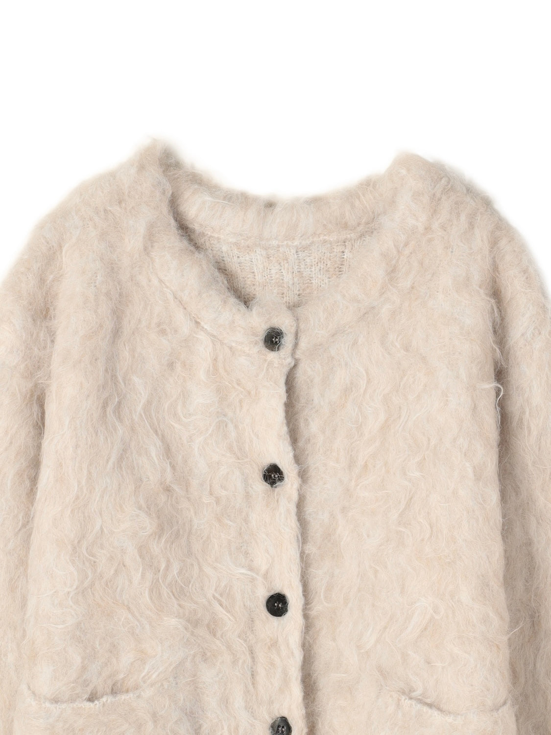 Wool Fur Cardigan