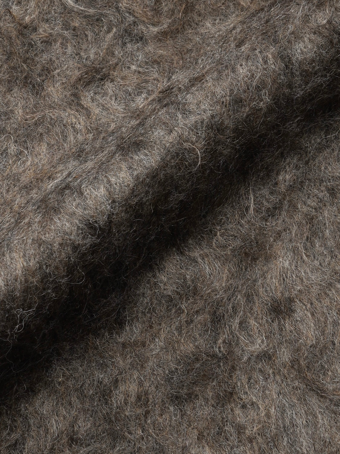 Wool Fur Cardigan