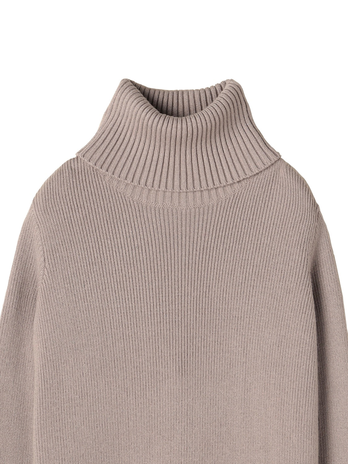 Turtle-neck ベーシック KNIT ワンピース