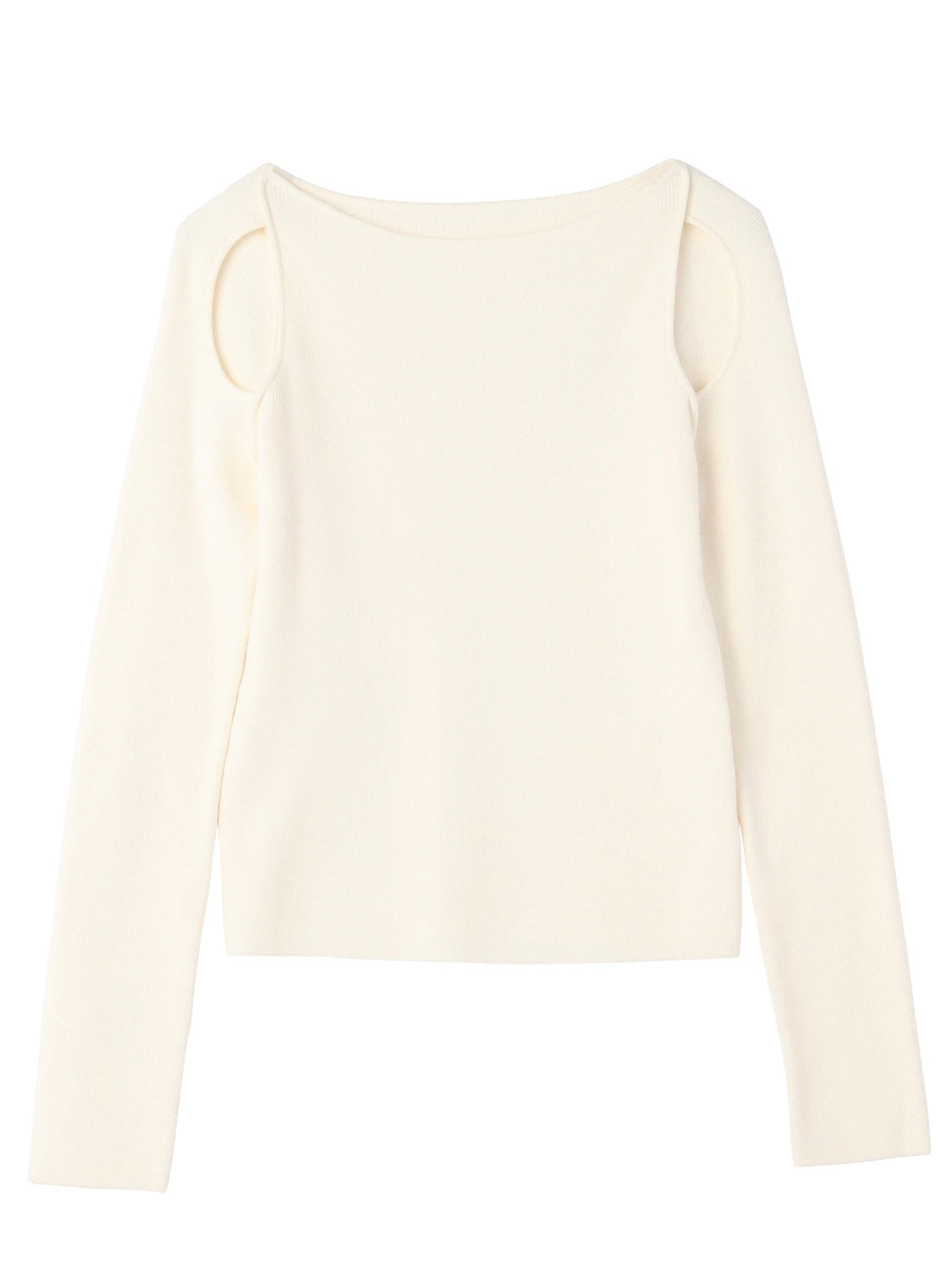 Open-shoulder ニット トップス