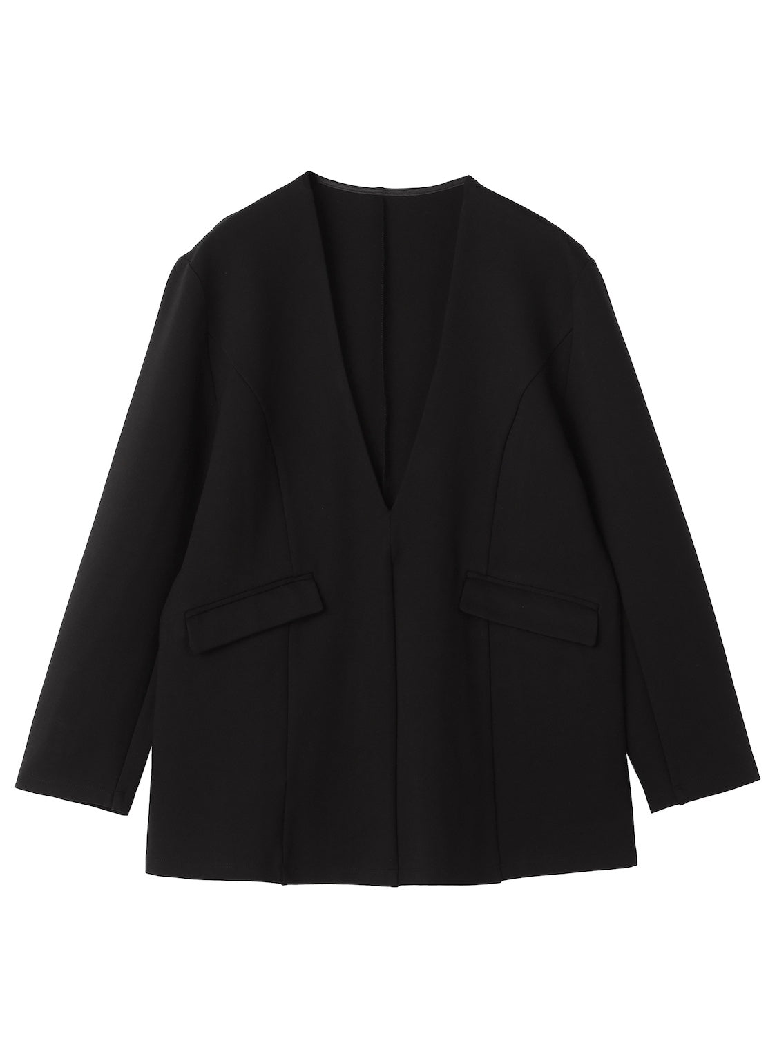 V-neck smooth set-up