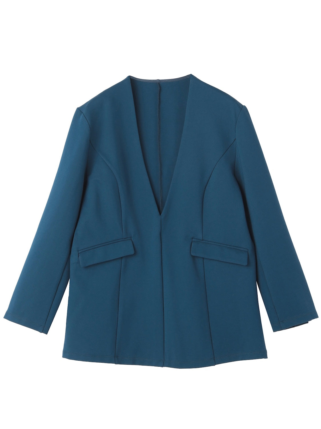 V-neck smooth set-up