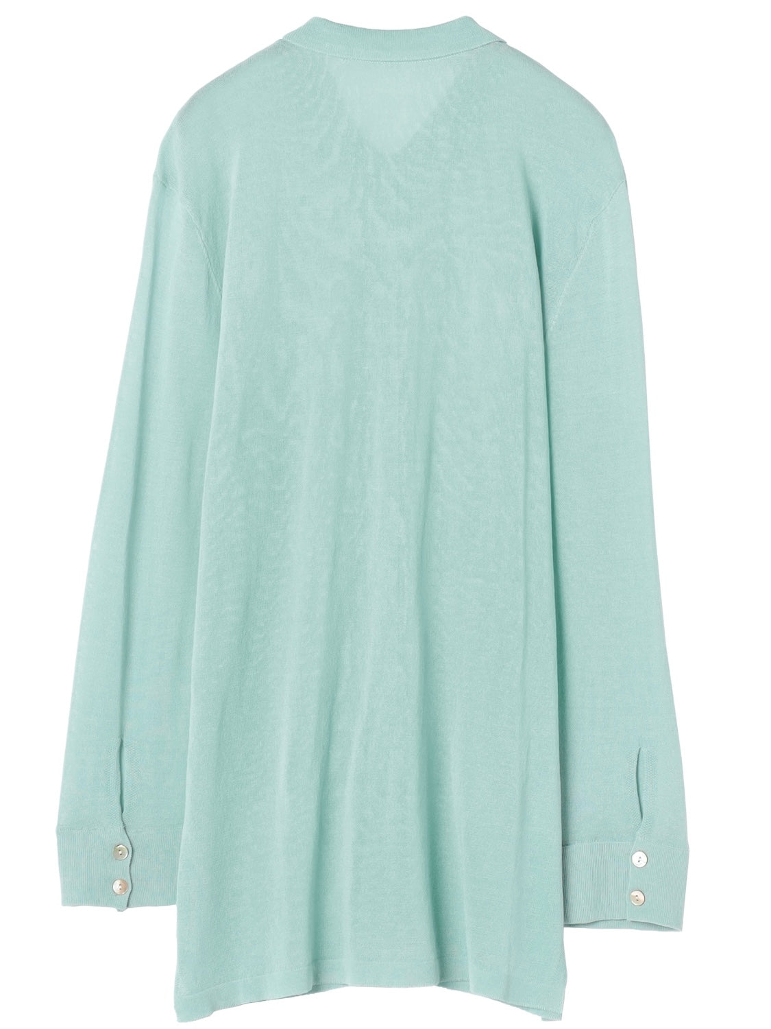 Rayon Summer Knit Sheer Shirt