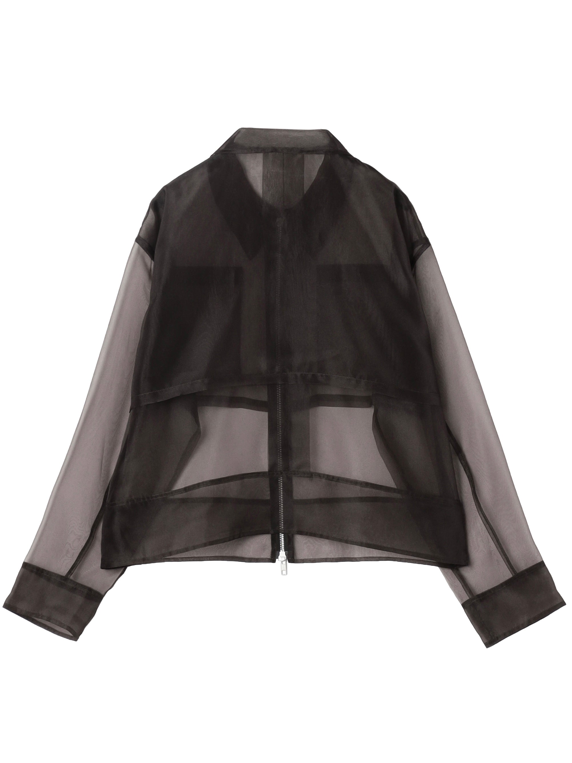 シアー ジップ Shirt