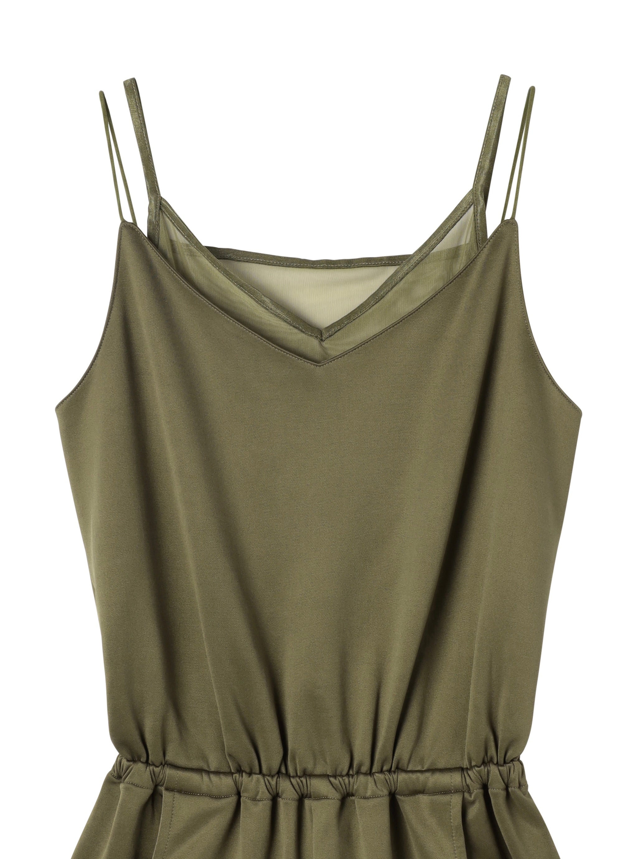 Layered Camisole All-in-One