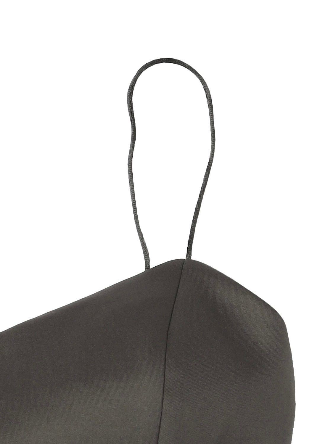 Smooth corset-like bustier