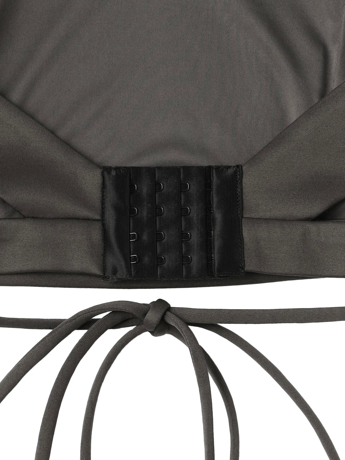 Smooth corset-like bustier