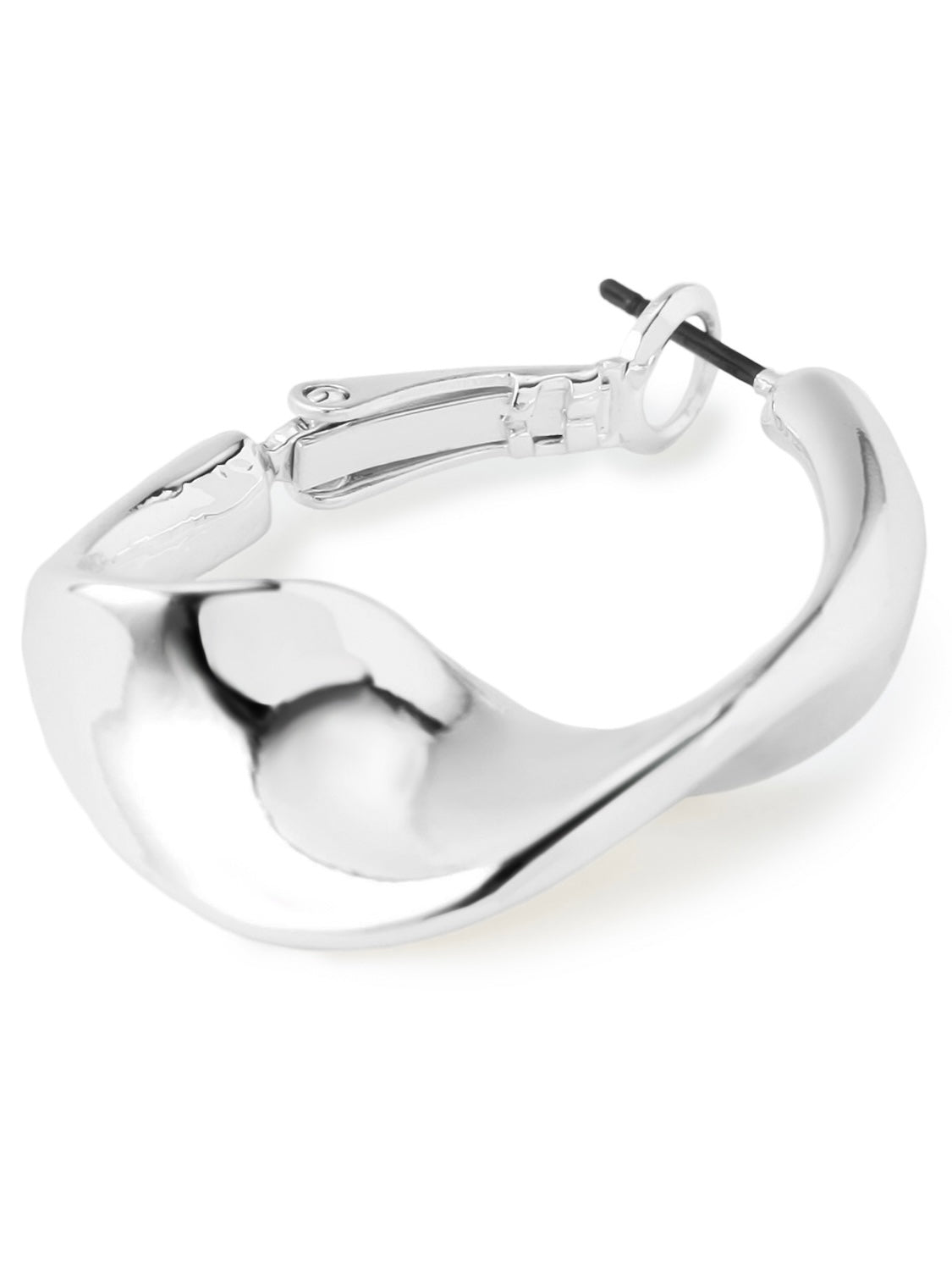 ウェーブ Hoop ピアス