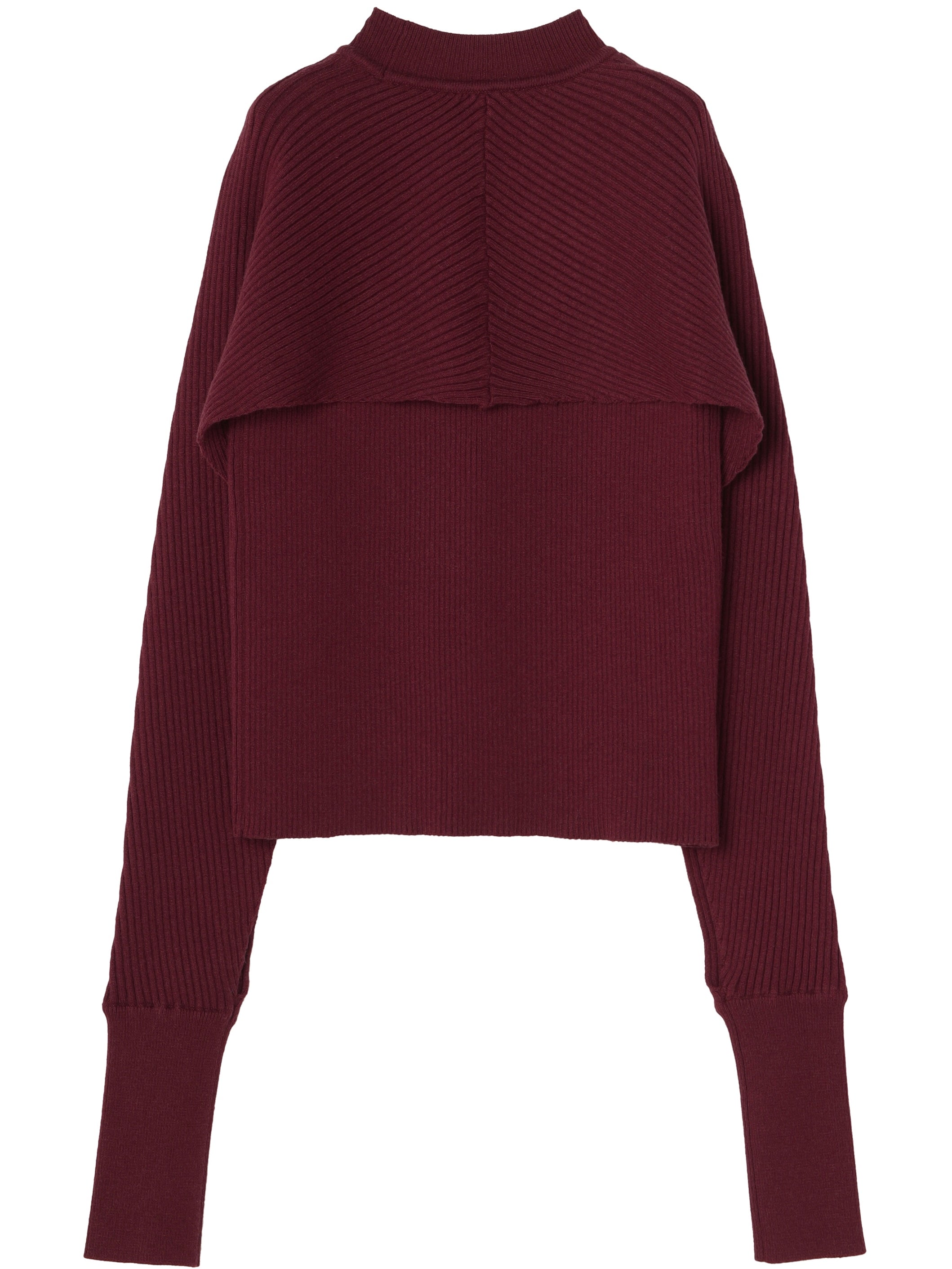 ケープ Docking ニット Tops