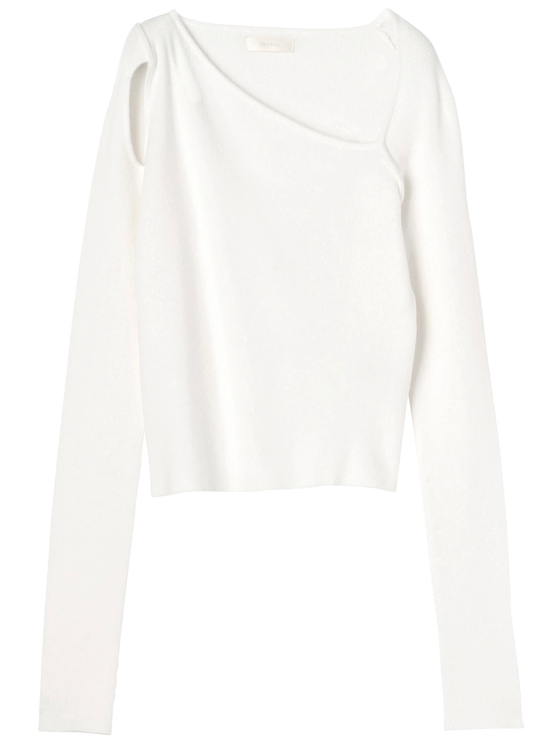 Asymmetrical Long-sleeve Knit