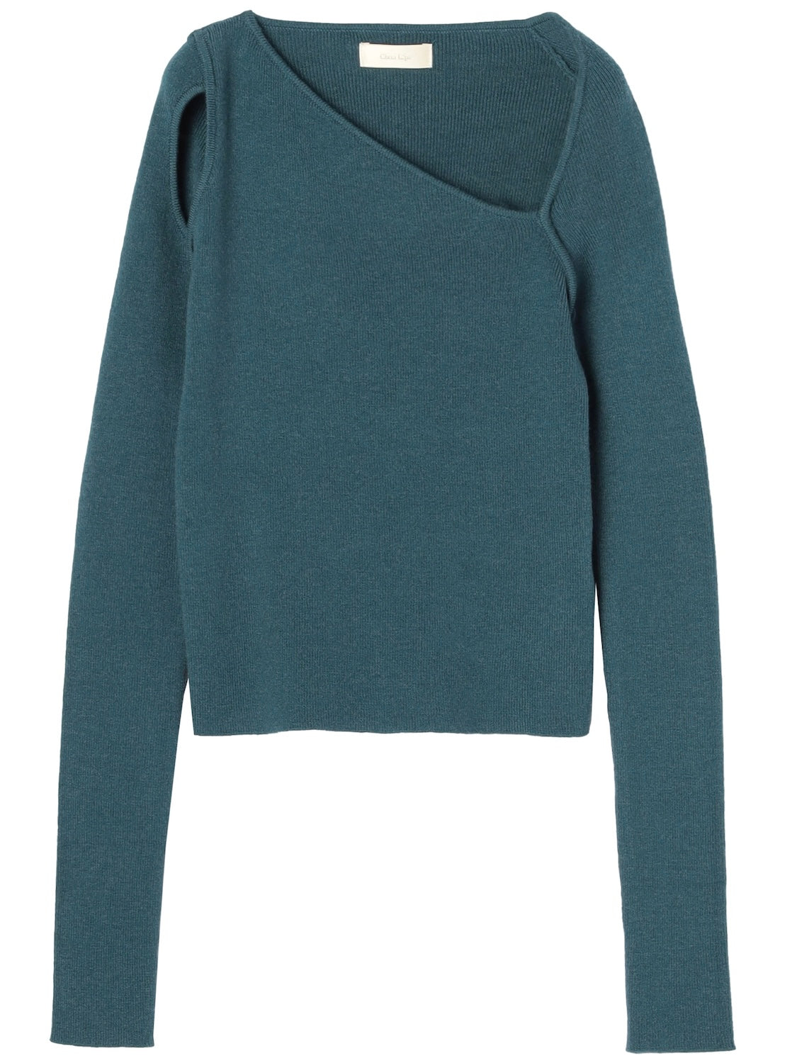 Asymmetrical Long-sleeve Knit