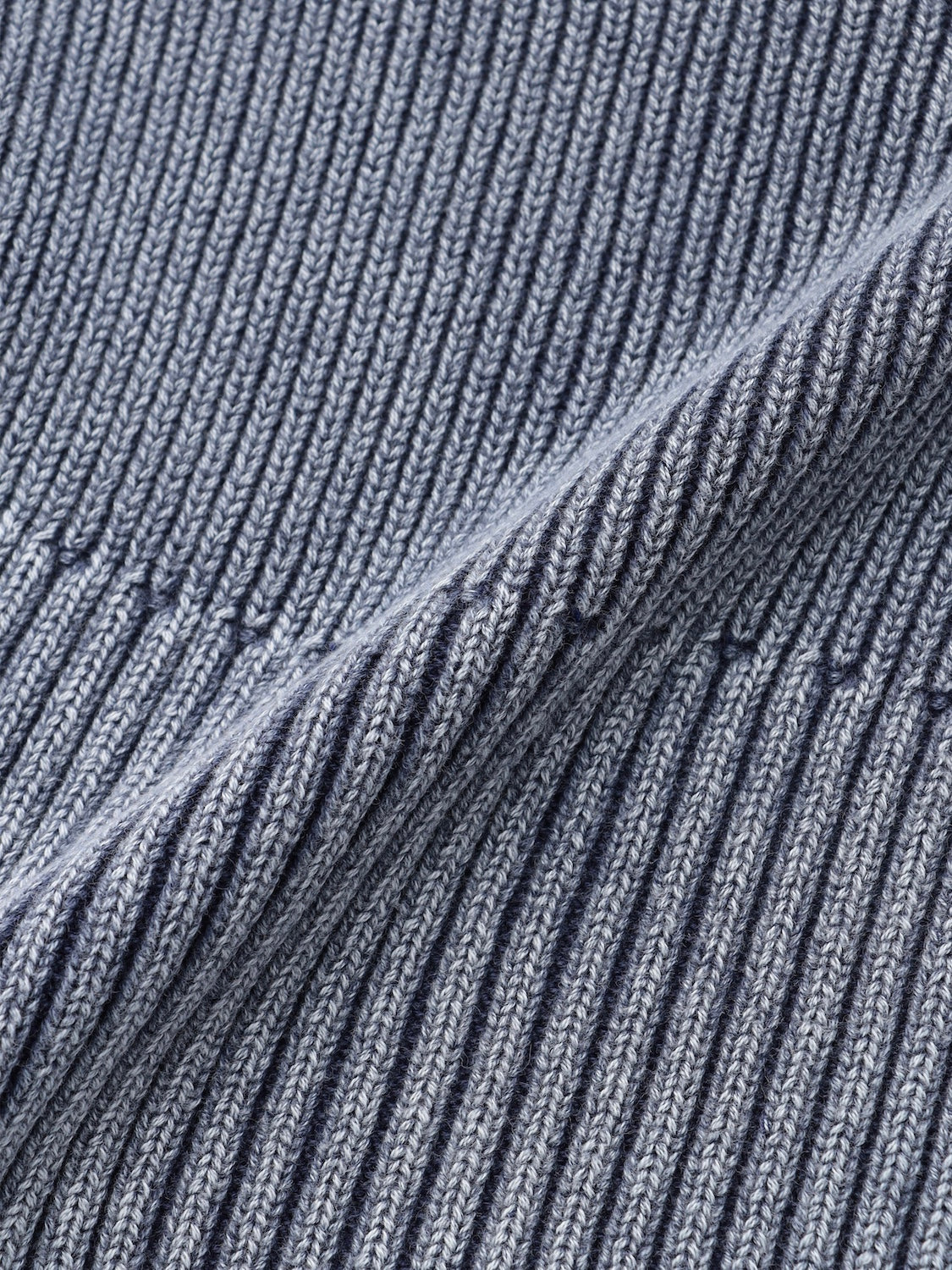 OFF-SHOULDER PIGMENT RIB KNIT SET