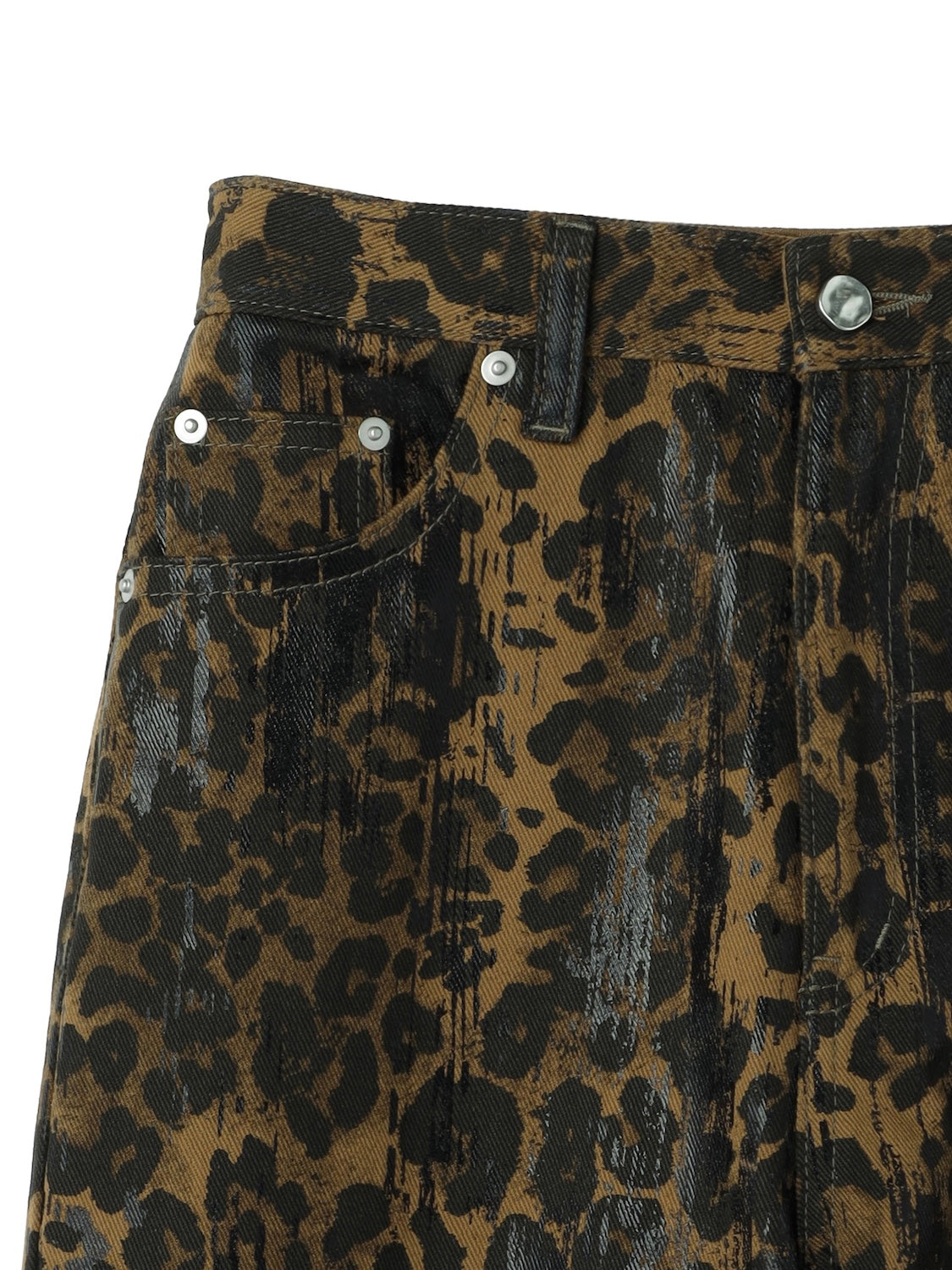 Shadow Paint Leopard Pants