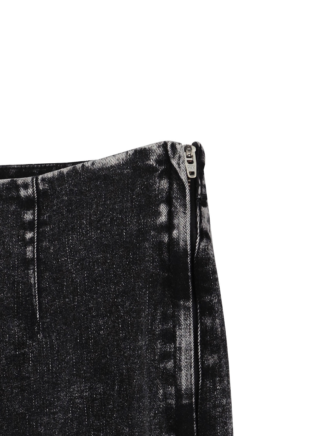 Multi-seam Stretch Flared Denim
