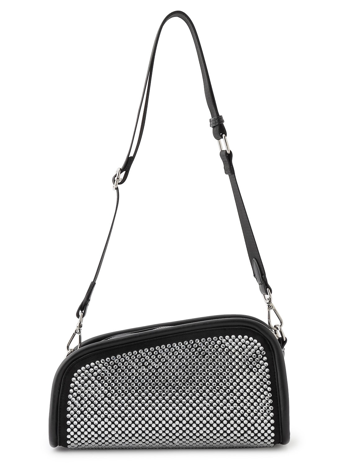 Stone Chain Asymmetric Bag