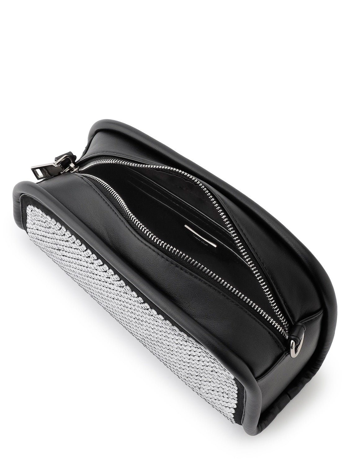 Stone Chain Asymmetric Bag