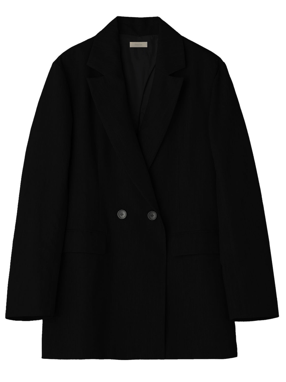 Oversized double-breasted jacket