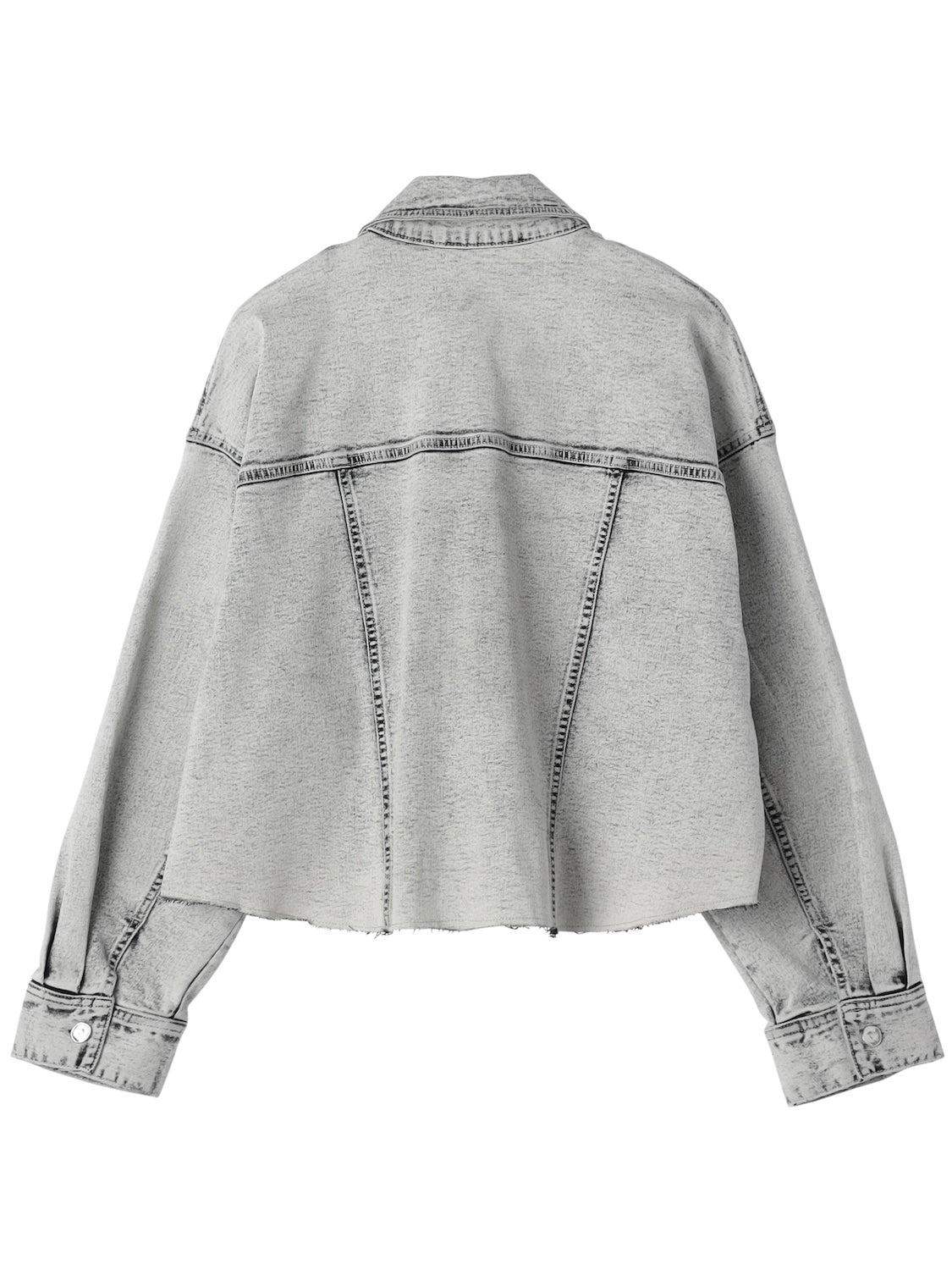 Asymmetrical DENIM jacket