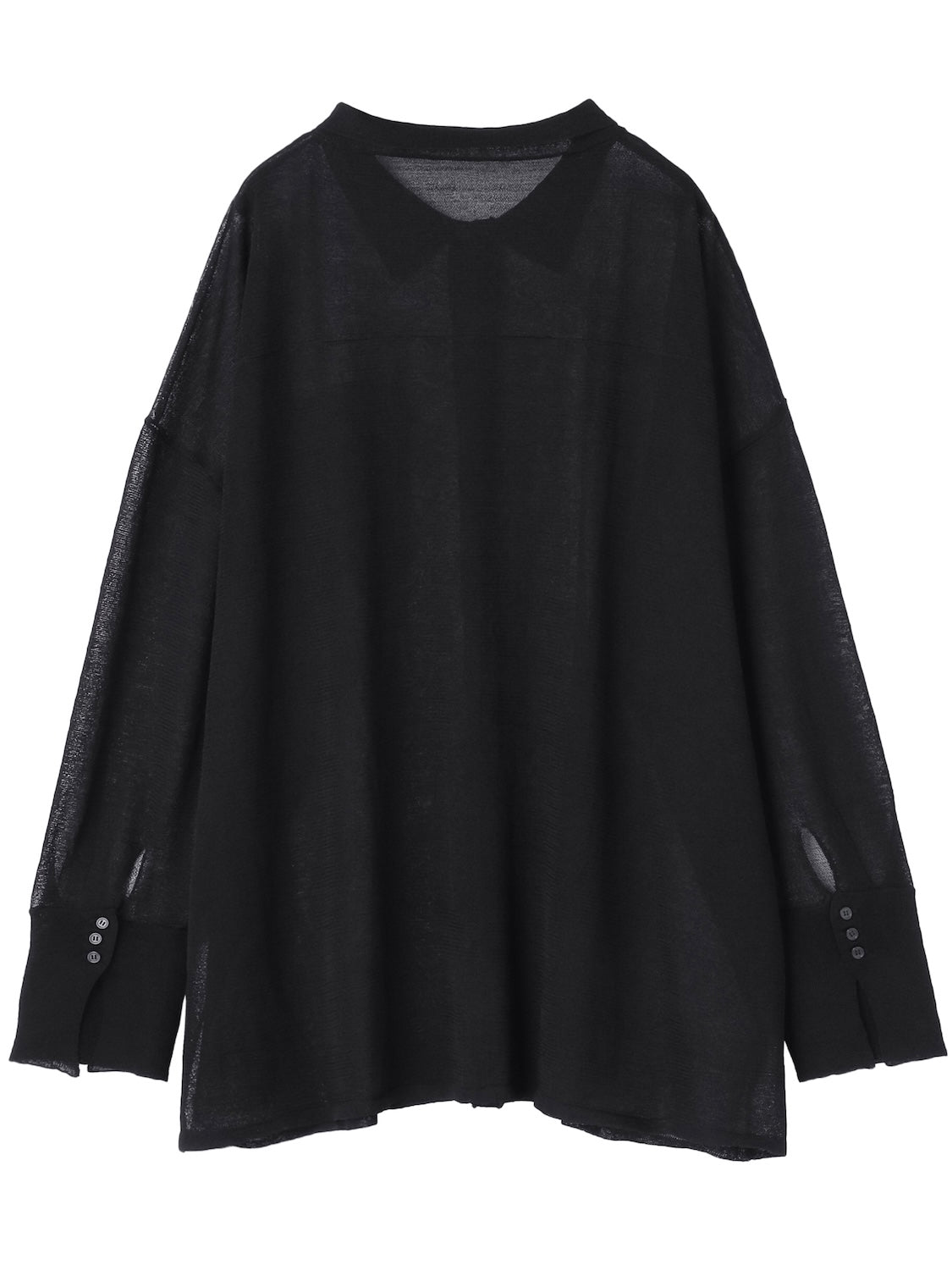 Summer KNIT sheer blouse