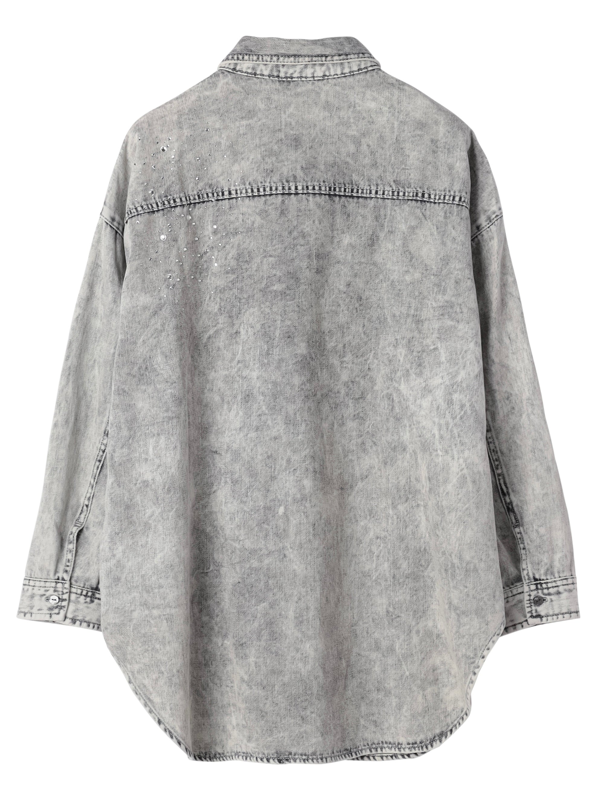 Gradient tone DENIM shirt