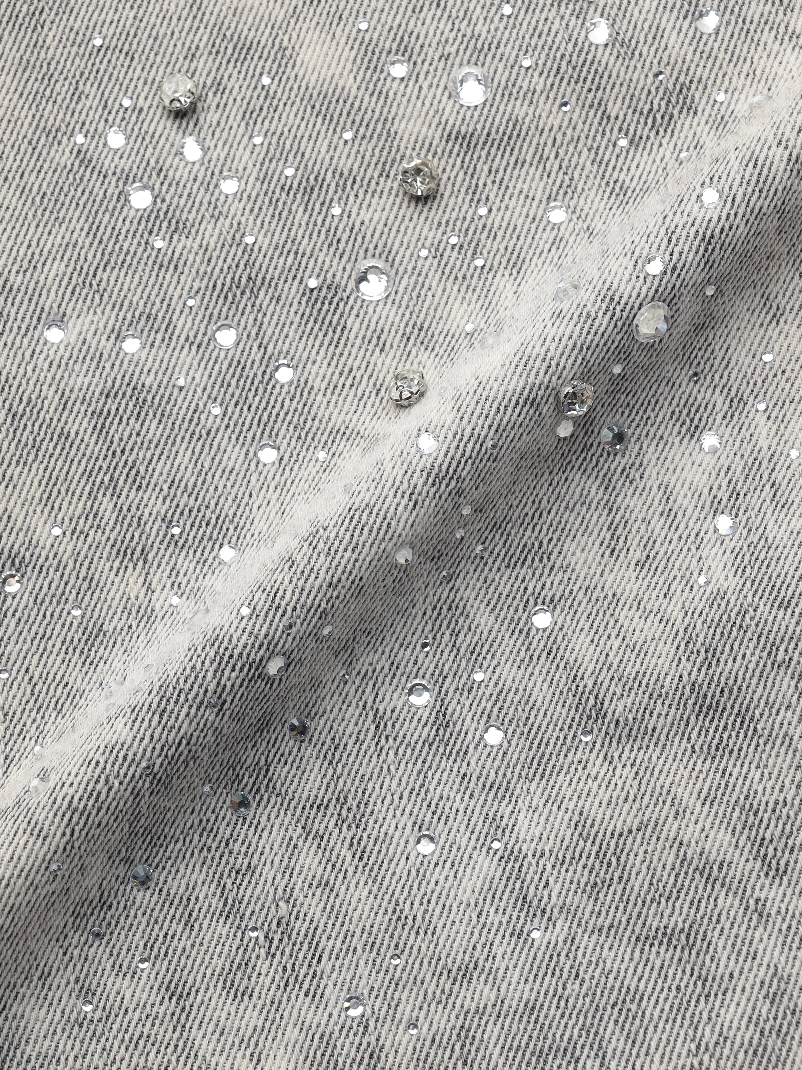 Gradient tone DENIM shirt