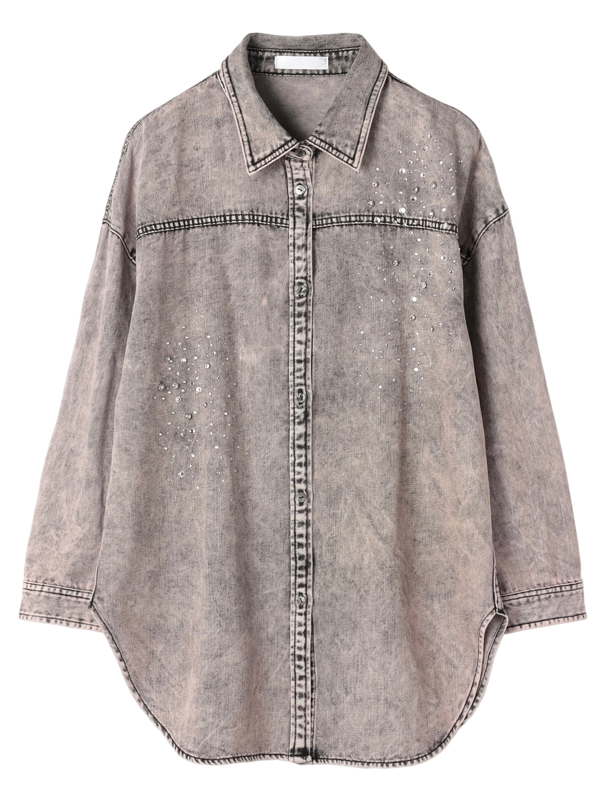 Gradient tone DENIM shirt