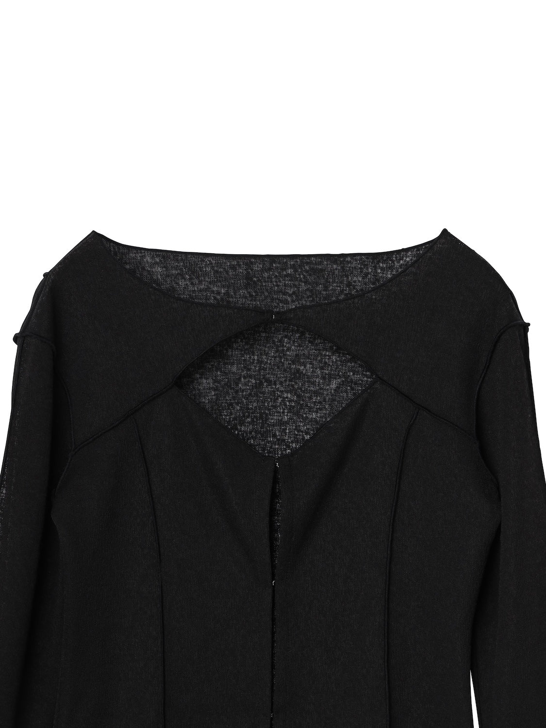 Ensemble-like cardigan and top
