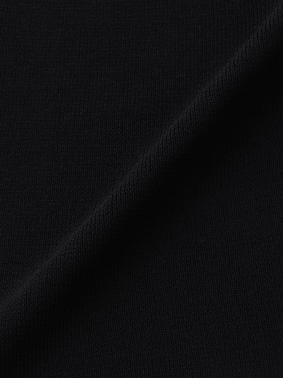 Asymmetrical short-sleeve knit